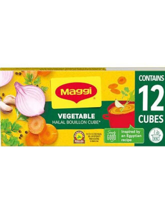 Maggi Bouillonterninger med grøntsager 12x9 g.