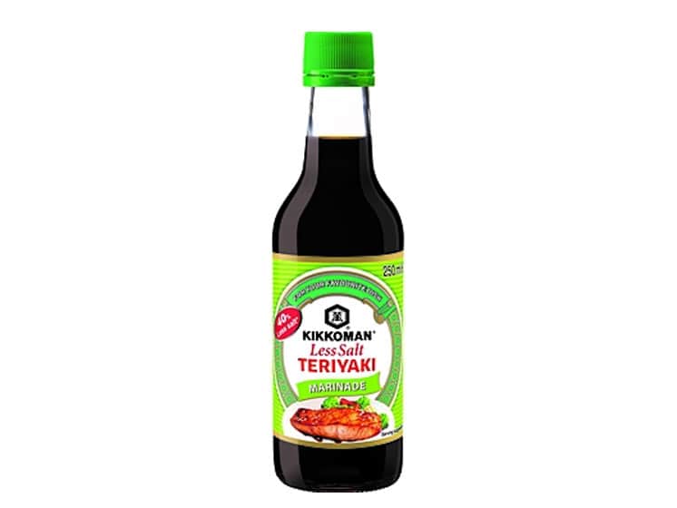 Kikkoman Saltreduceret Teriyaki Marinade 250 ml. - Teriyaki Sauce