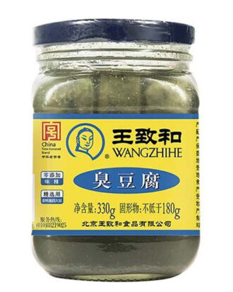 Wangzhihe Fermenteret Stinky Tofu 330 g.