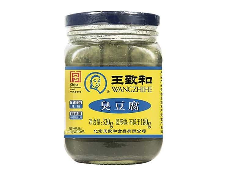 Wangzhihe Fermenteret Stinky Tofu 330 g. - Grønt og frugt på glas og dåse