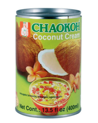 Chaokoh Coconut Cream Kokoscreme 22% 400 ml.