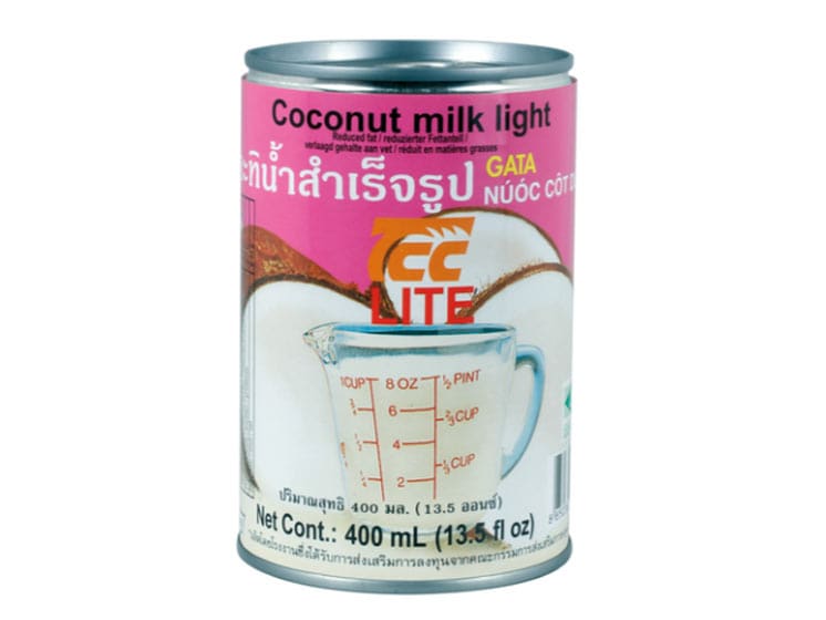 Chakoh Coconut Milk Light Kokosmælk (6% Fedt) 400 ml. - Kokosmælk