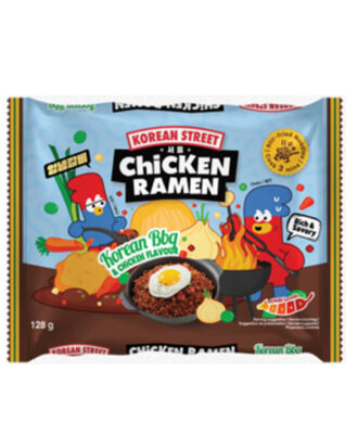 Korean Street Chicken Ramen Korean BBQ & Chicken Flavour 128 g.