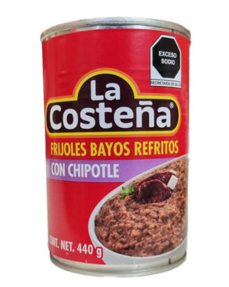 La Costena Refried Pinto Beans med Chipotle 440 g.