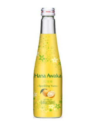 Ozeki Hana Awaka Sparkling Yuzu Sake 250 ml. 5%
