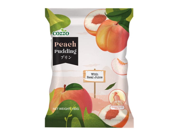 Cozzo Jelly Sweets Peach 160 g. - Desserter