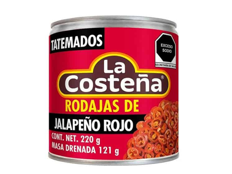 La Costena Red Nacho Jalapenos Tatemado 220 g. - Grønt og frugt på glas og dåse