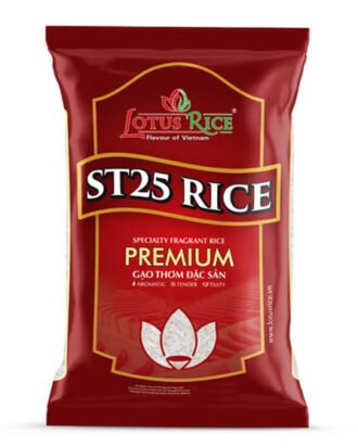 ST25 Jasminris Lotus Premium Fragrant Rice 900 g.