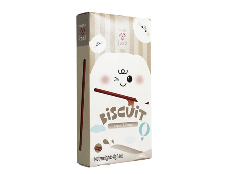 Tokimeki Biscuit Stick Latte Flavour 40 g. - Kiks og kager