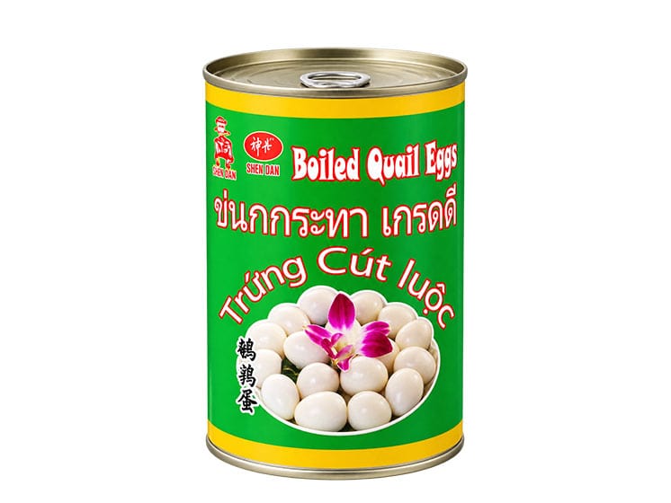 Kogt vagtelæg (Quail Eggs) 425 g. - Kød og fisk