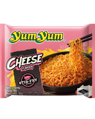Yum Yum Instant Noodles Cheese Flavour Stir Fry 60 g.