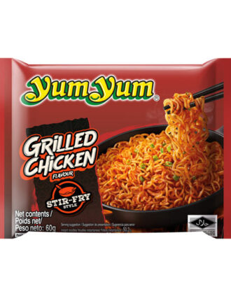 Yum Yum instant noodles grilled chicken