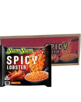 Yum Yum Instant Noodles Spicy Lobster Flavour 100 g. 1 kasse (20 stk.)