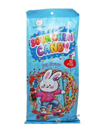 SweetMellow Sour Chew Candy Cola Flavour 10x13 g.