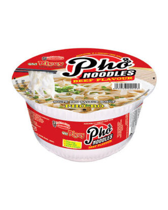 Acecook Instant Rice Noodles Beef Bowl 71 g.