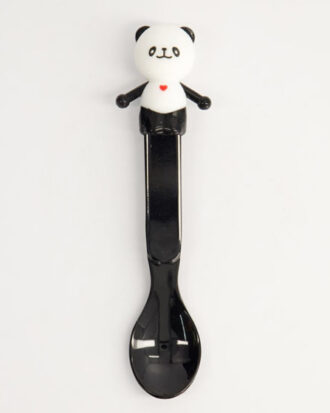 Børneske Panda Sort 16,5 cm