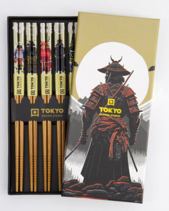 Samurai Spisepinde Gavesæt 5 par