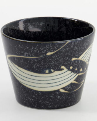 Kawaii Soba Cup Black Whale 210 ml