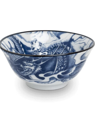 Blue Dragon Bowl Ø15 cm H7 cm Asiatisk skål