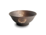 Bowl Black Ø22 cm H9 cm Stor asiatisk skål