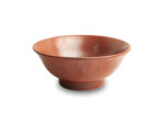 Red Bowl Ø22 cm H9 cm Stor asiatisk skål