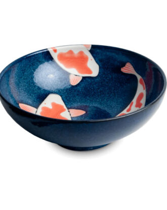 Koi Bowl Ø21,5 cm H8 cm Stor asiatisk skål