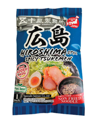 Igarashi Seimen Hiroshima Spicy Tsukemen Ramen 100 g.