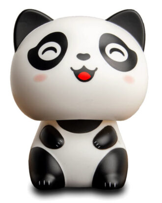 Panda Solar Eyes Closed – Panda 10 cm