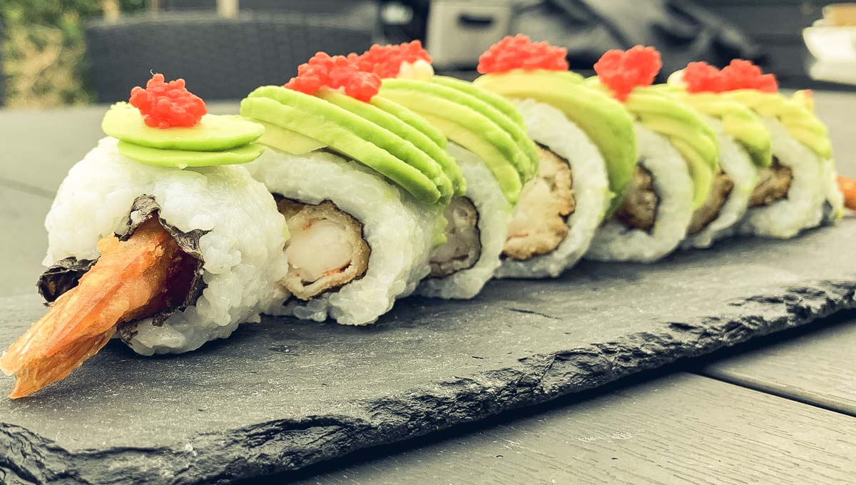 klud Grader celsius høst Sushi Dragon Roll opskrift - Sådan laver du denne imponerende smukke rulle