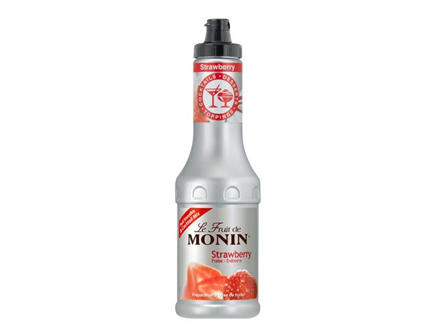 Monin Purémix Jordbær 100 cl. - Frugtsirup