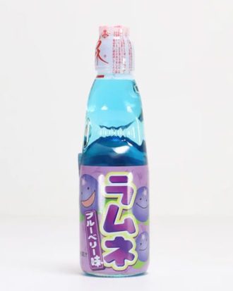 Hatakosen ramune blueberry 200 ml.