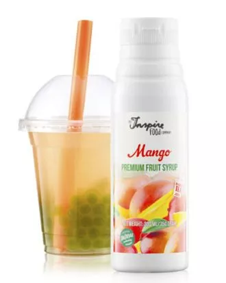 Frugtsirup til Bubble Tea med Mango smag 300 ml.