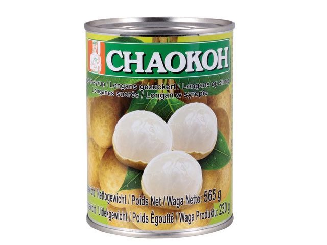 Chaokoh Longan frugt i syrup 565 g. - Grønt og frugt på glas og dåse