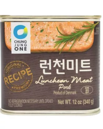Luncheon Meat Pork Chung Jung One 340 g.