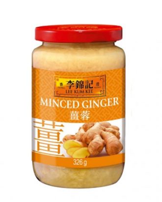 Lee Kum Kee minced ginger (hakket ingefær) 326 g.