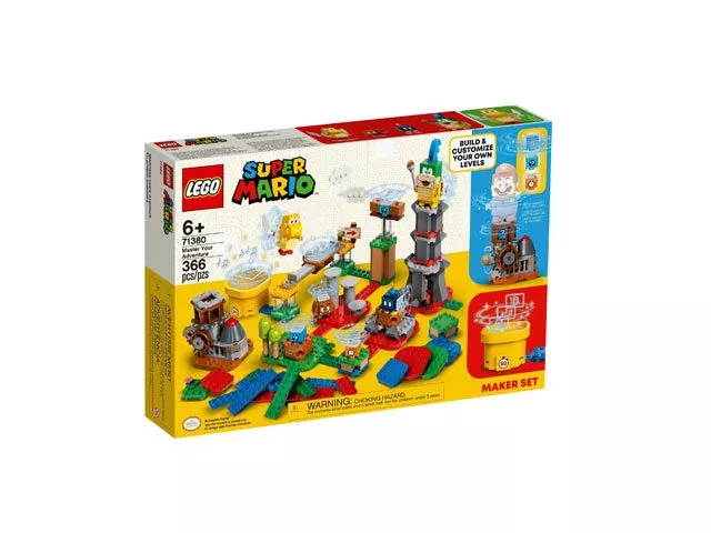 Køb LEGO Super Mario - Byg dit eget eventyr – skabersæt (71380) Gratis fragt og altid billige priser ←