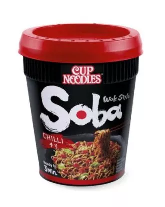 Nissin Soba Noodles Chili kopnudler 92 g.