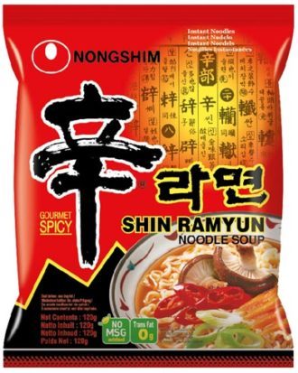 Nong Shim Instant Shin Ramyun Noodles