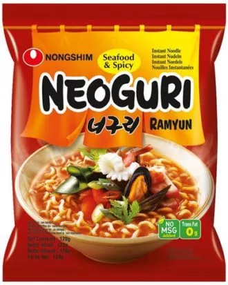 Nong Shim Instant Neoguri Seafood and spicy noodles