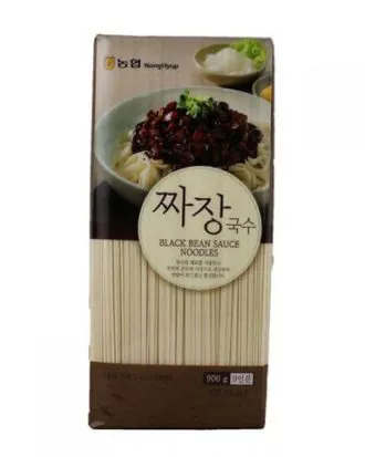 Koreanske Jajang Nudler (Black Bean Noodles) 900 g.