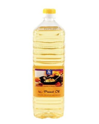 Jordnøddeolie (peanut olie) HS 1 liter.