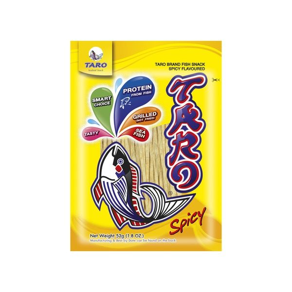 Taro Spicy Fish Snack 52 g. - Fiskesnacks
