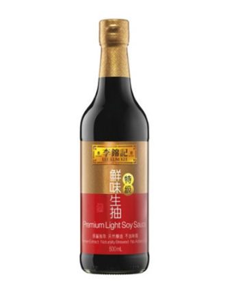Lee Kum Kee lys sojasauce (premium light soy sauce) 500 ml.