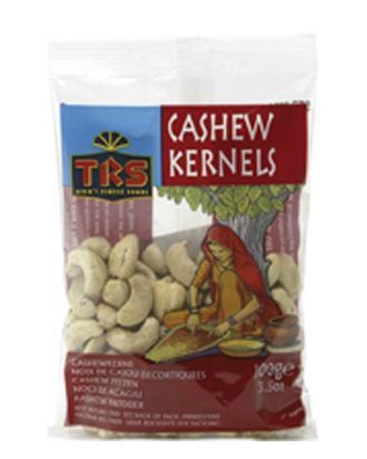 TRS cashew nødder 100 g. usaltede