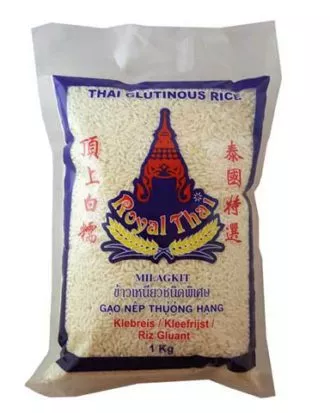 Sticky rice (klisterris) Royal Thai Rice 1 kg.